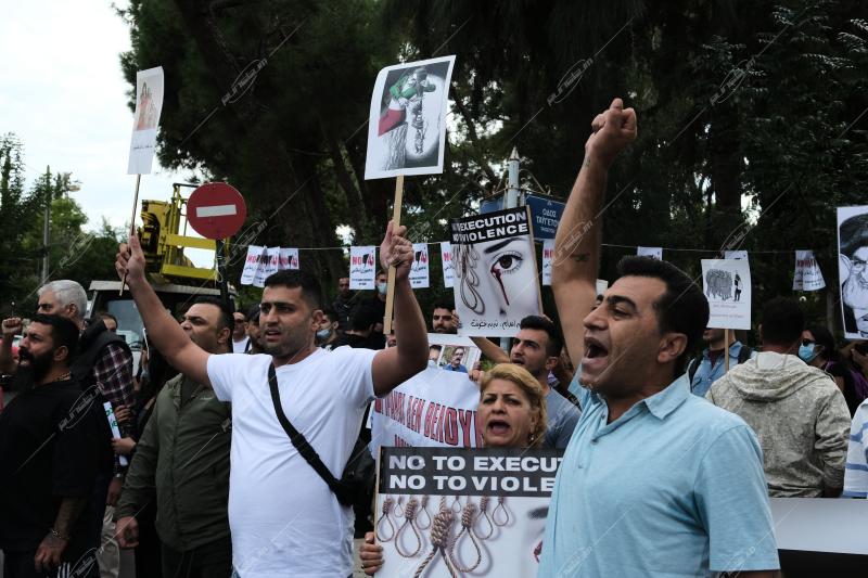 Συγκέντρωση στη πρεσβεία του Ιράν / Rally at the Iranian embassy, Athens