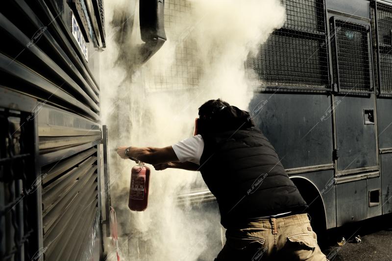 Συγκέντρωση στο εφετείο για την ετυμηγορία της δίκης της Χρυσής Αυγής / Rally at the appeals court for the verdict in the Golden Dawn trial