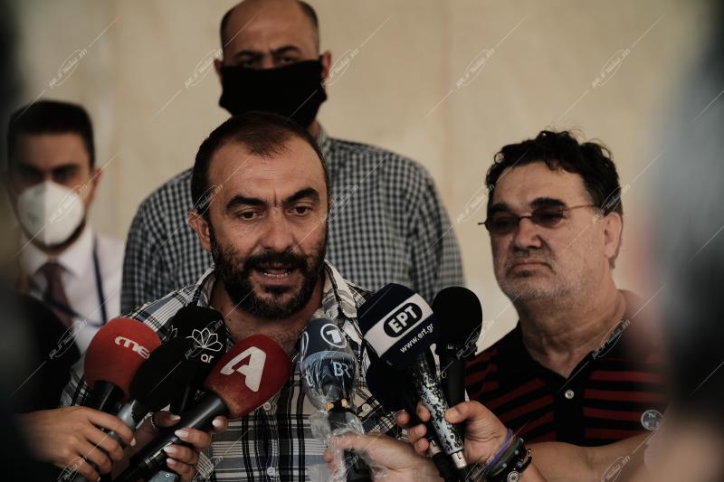 Συγκέντρωση στο εφετείο για την ετυμηγορία της δίκης της Χρυσής Αυγής / Rally at the appeals court for the verdict in the Golden Dawn trial