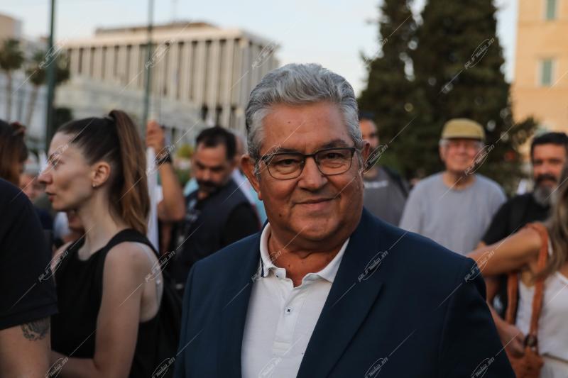 Συγκέντρωση του ΠΑΜΕ στο Σύνταγμα.