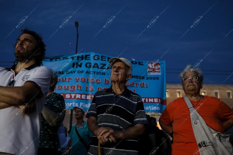 Συγκέντρωση του ΠΑΜΕ στο Σύνταγμα.