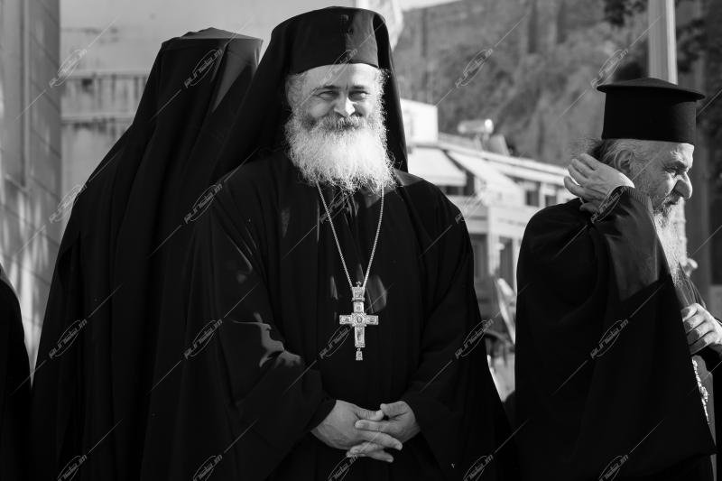 Τελετή Υποδοχής Ιερής Εικόνας ''Άξιον Εστί'', στη Μητρόπολη Αθηνών