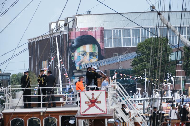 The 50th edition of SAIL Amsterdam began on August 20, 2025, with a spectacular Sail-in Parade featuring more than 10,000 vessels to mark Amsterdam’s 750th anniversary, Amsterdam, Netherlands, August 20, 2025.