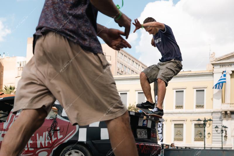 Vans Flare the Square Skateboarding Contest in Kotzia Square 2023