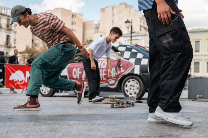 Vans Flare the Square Skateboarding Contest in Kotzia Square 2023