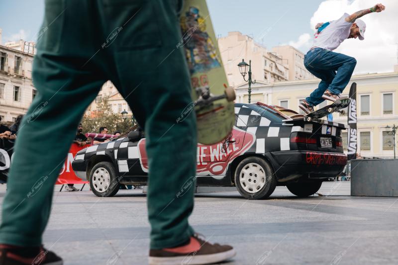 Vans Flare the Square Skateboarding Contest in Kotzia Square 2023
