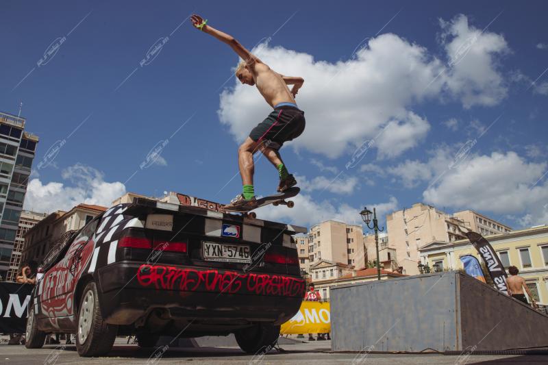 Vans Flare the Square Skateboarding Contest in Kotzia Square 2023